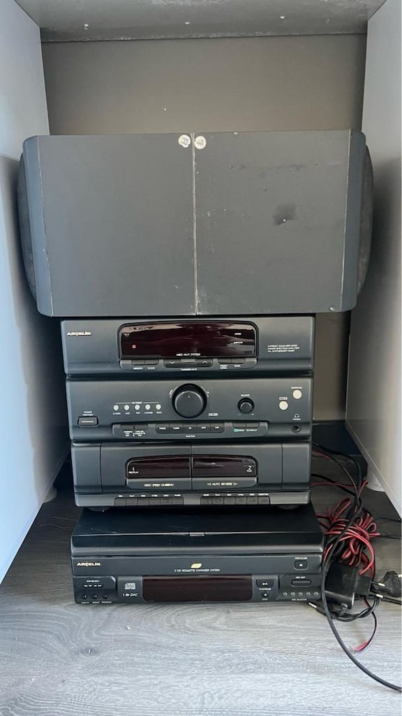 90 lı Yıllar Antika - Arçelik Cd-Kaset Çalar - 4