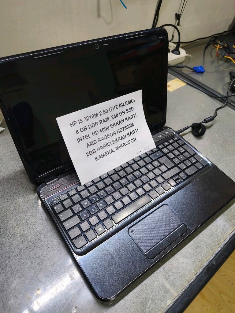 HP i5 işlemci 8 ram 240 SSD 2 GB harici ekran karti - 2