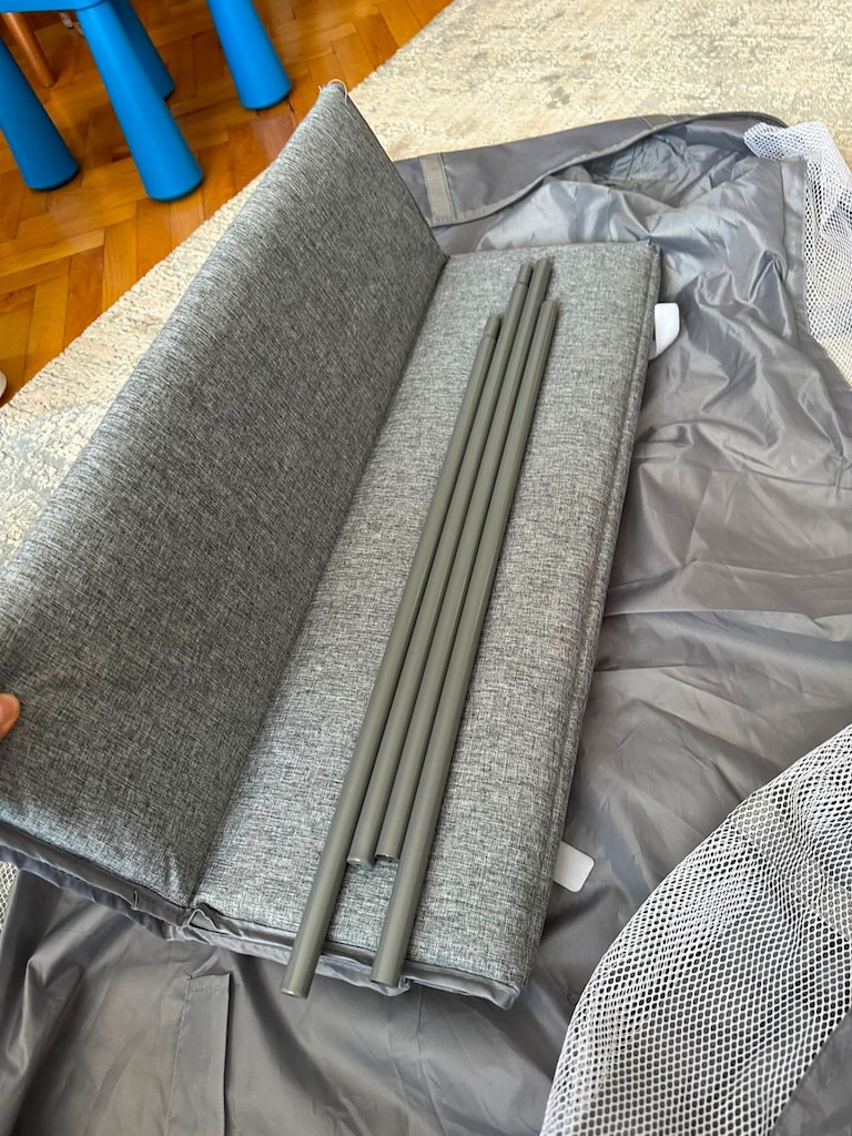 Prego Bergamo plus park yatak + yataş milky Comfy Paket yaylı yatak - 7
