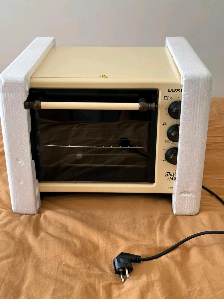LUXELLl 20 litre 1000 W Retro Fırın - 5