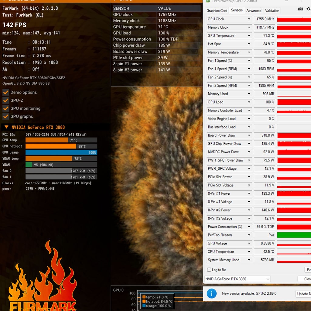 ZOTAC GAMING GeForce RTX 3080 Trinity - 10