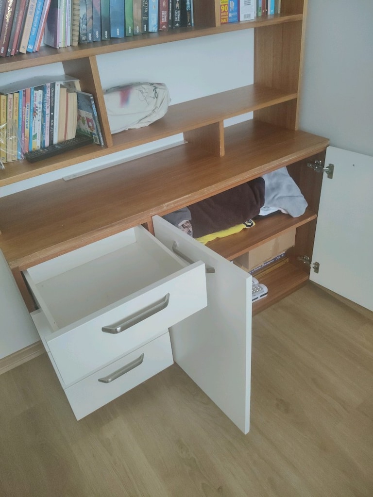 kitaplıklı dolap - 3