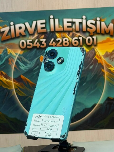 İNFİNİX HOT 30 8/128 MÜKEMMEL HIZDA ZİRVEDEN