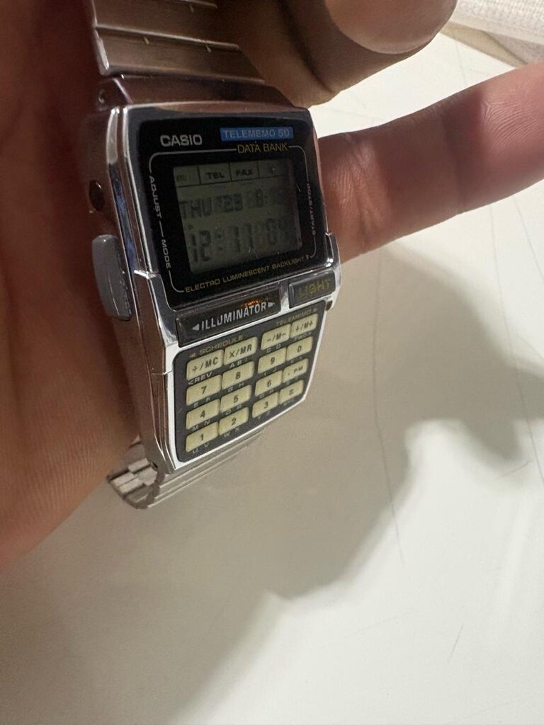 Casio data bank saat - 5