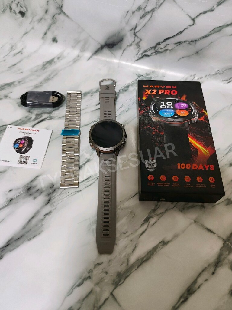 Harvox x2 pro 100 gün şarj süreli akıllı saat - 2