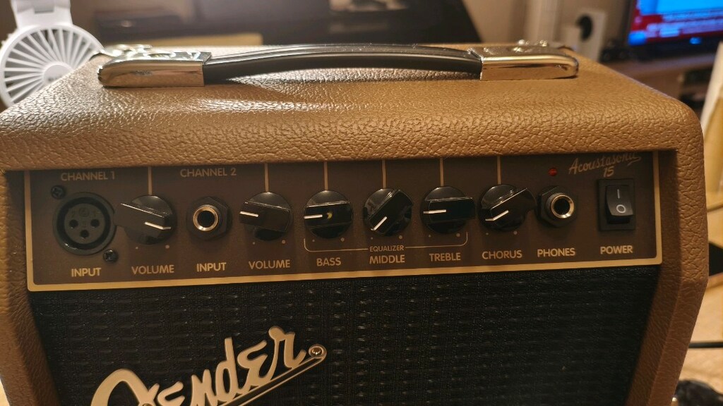 Fender Acoustasonic 15 Combo Gitar Amfisi - 6