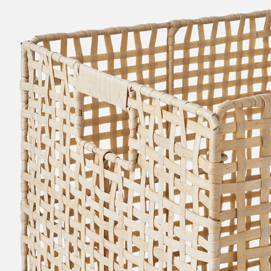IKEA VÄXTHUS Sepet 3'lu Seti, Rattan, 30x30x30 cm - 2