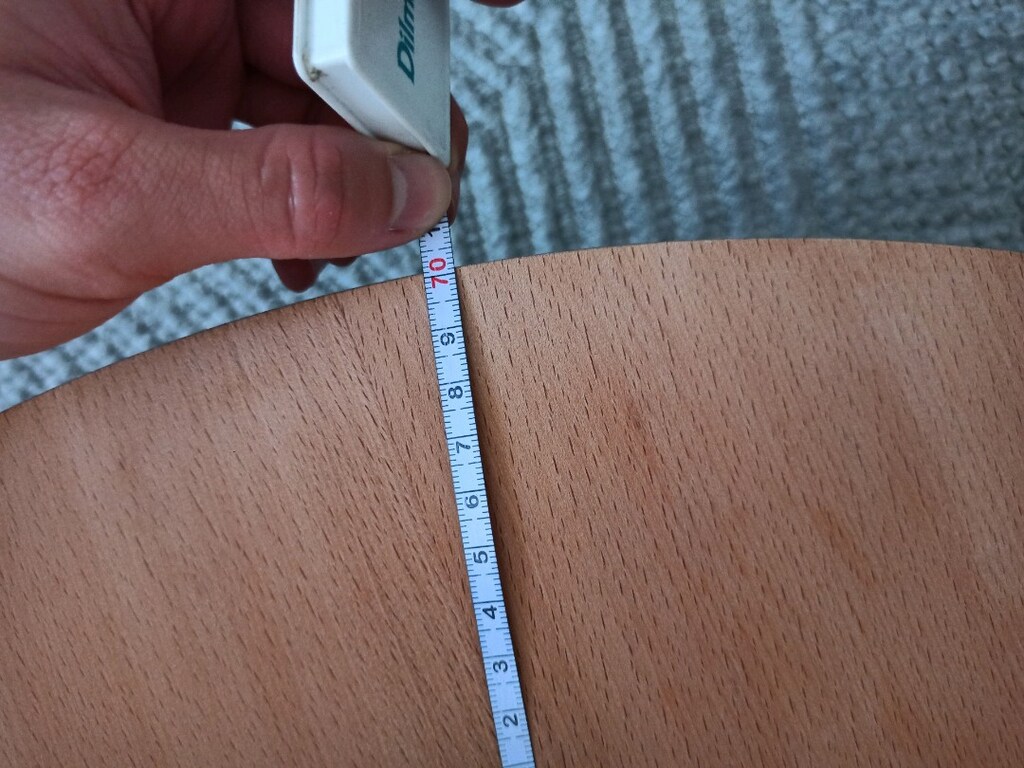 70 cm Katlanır Ayaklı Yer Sofrası - 4