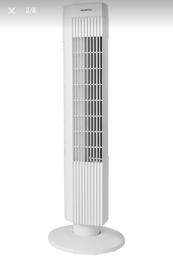 Kumtel 50W Kule Tipi Vantilatör - SIFIR, KUTUSUNDA AMBALAJLI - 2