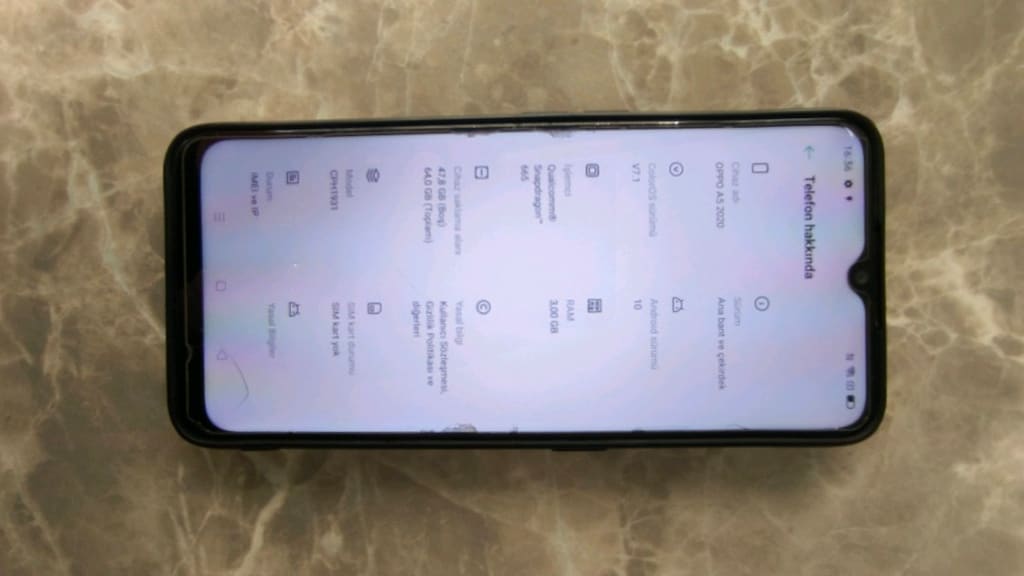 Oppo A5 2020 64 GB hafıza 3 GB ram - 4