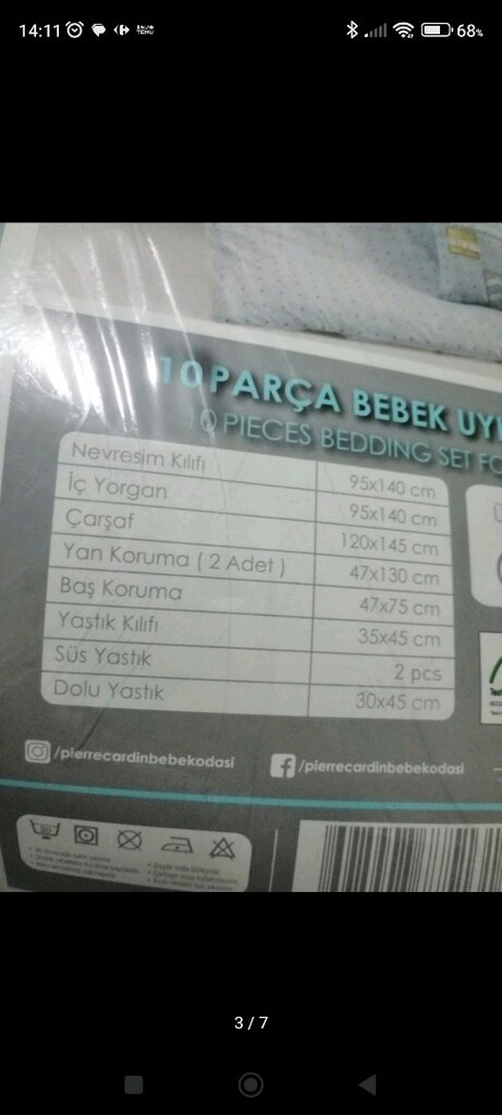 bebek uyku seti - 3