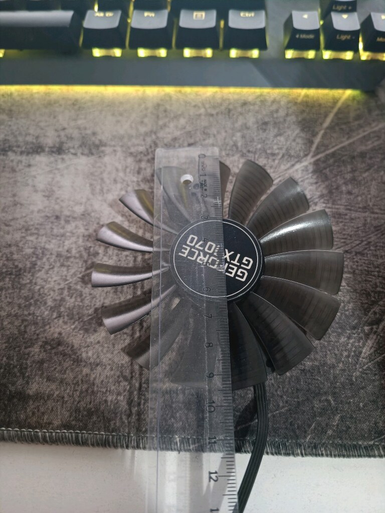 FİRSTD FD10015H12S 12V 0.55AMP GTX1060 GTX1070 GTX1080 FAN EKRAN KARTI - 3