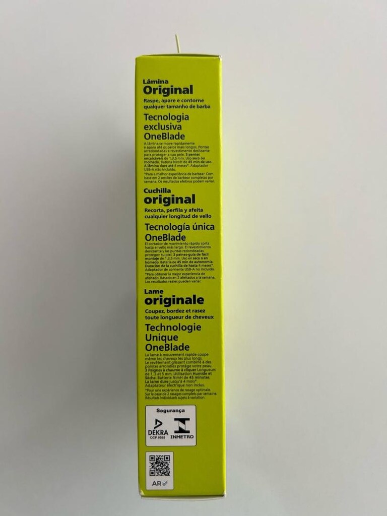 sıfır kapalı kutu oneblade traş makinası - 4