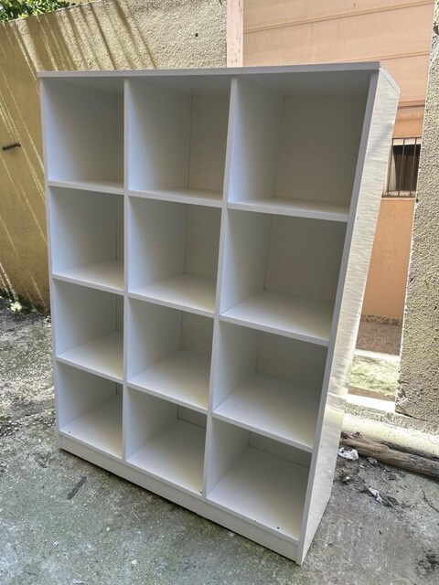 12 raflı 4 katlı 3 lü kallax model kitaplık