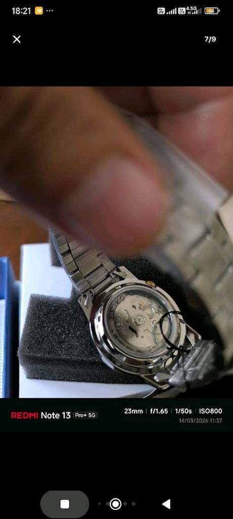 Seiko 5 snkk29k1 7s26 otomatik sıfır garantili faturalı - 2