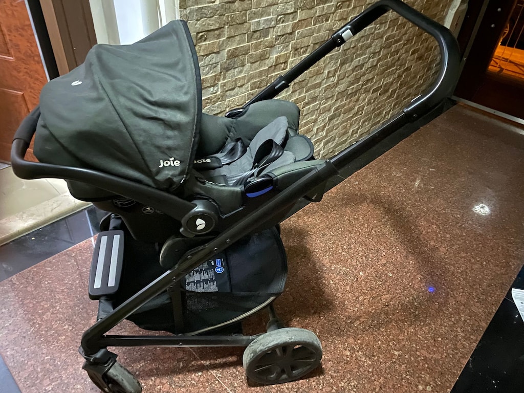 Joie Chrome Bebek Arabası + Joie Gemm Puset (Travel Sistem Oto koltuk) - 5