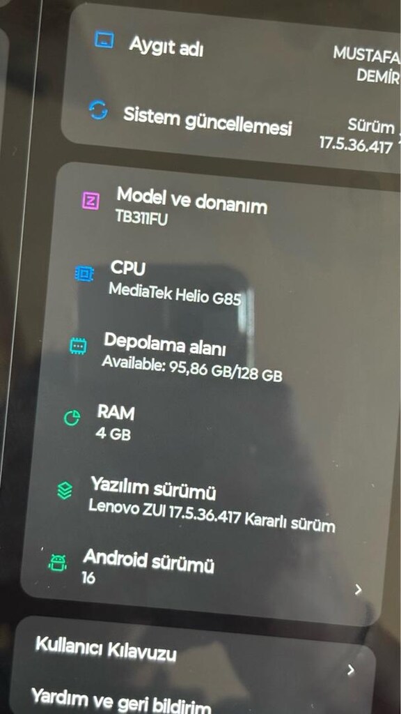 LENOVO TABLET - 3