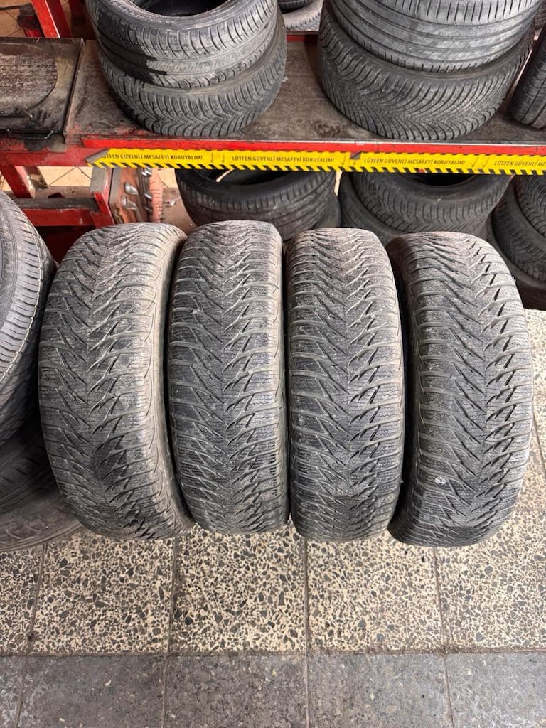 185 65 15. Kışlık Goodyear 4 adet tarıh 2022 sonu lastıklerin durumu - 3