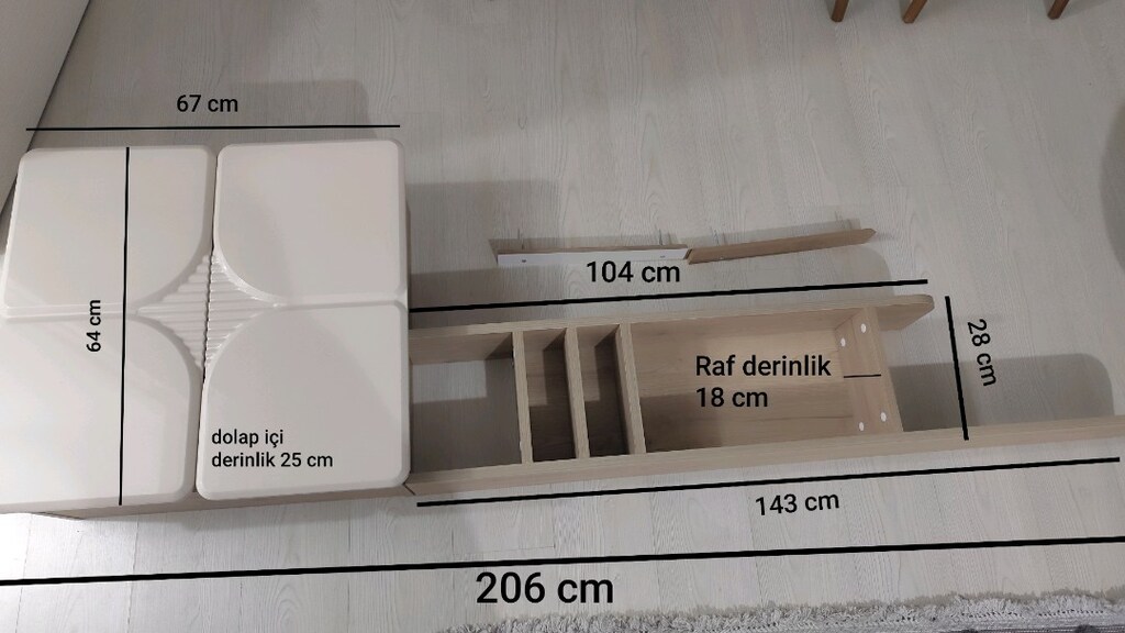 TV ünitesi sadece üst modül - 7