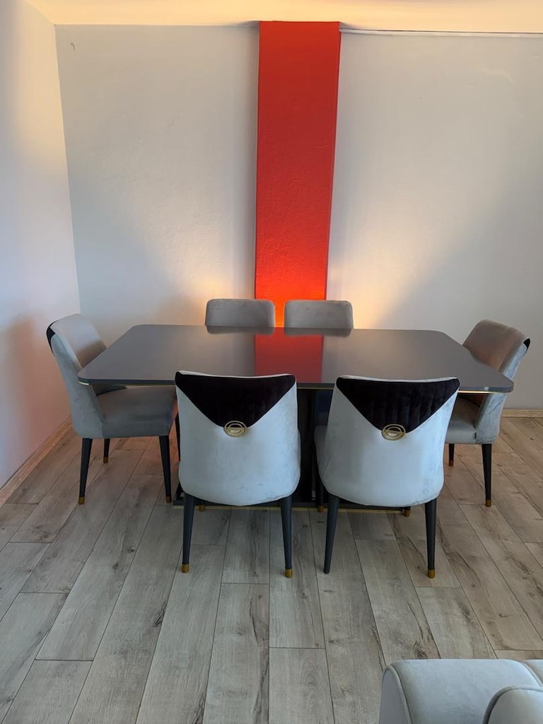 yatak odası oturma odası yemek masası set modalife - 12