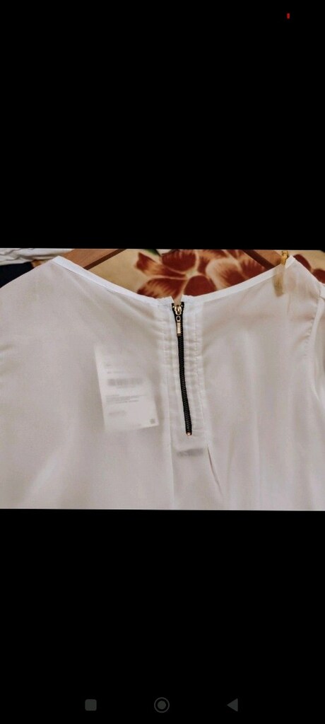 MERTER İHRACAT LİLA ROSE CROP BLUZ zara koton mango - 5