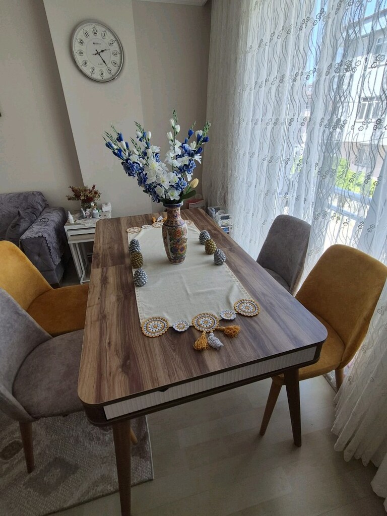 açılabilir yemek masası takımı - 3