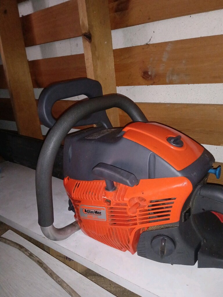 oleomac gsh 51 motorlu testere sıfır ayarında - 4