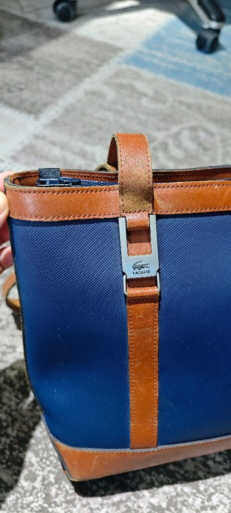 Lacoste Lacivert Kol Çantası - 8