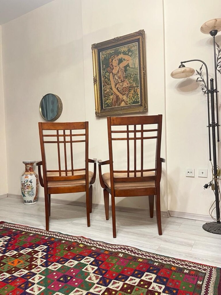 Ica Mobilya Masif Kolçaklı Sandalye - 8