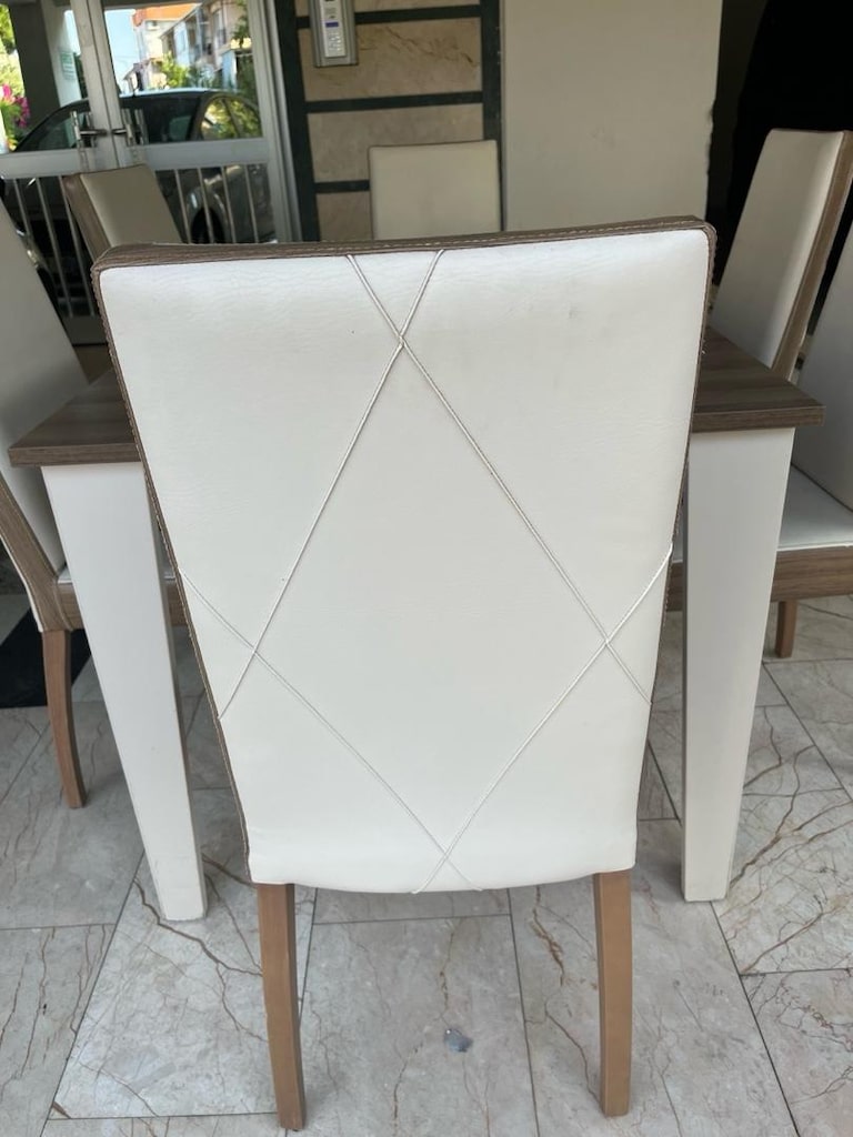 İstikbal salon masası ve 6’lı sandalye takımı - 14