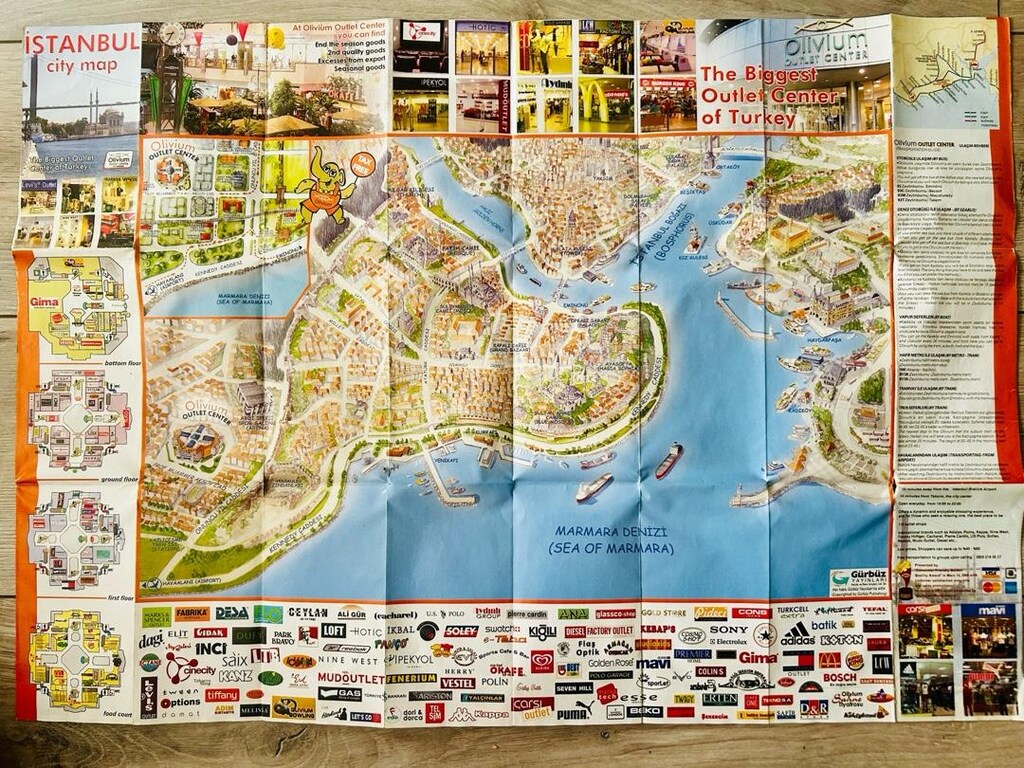 istanbul City Map. - 3