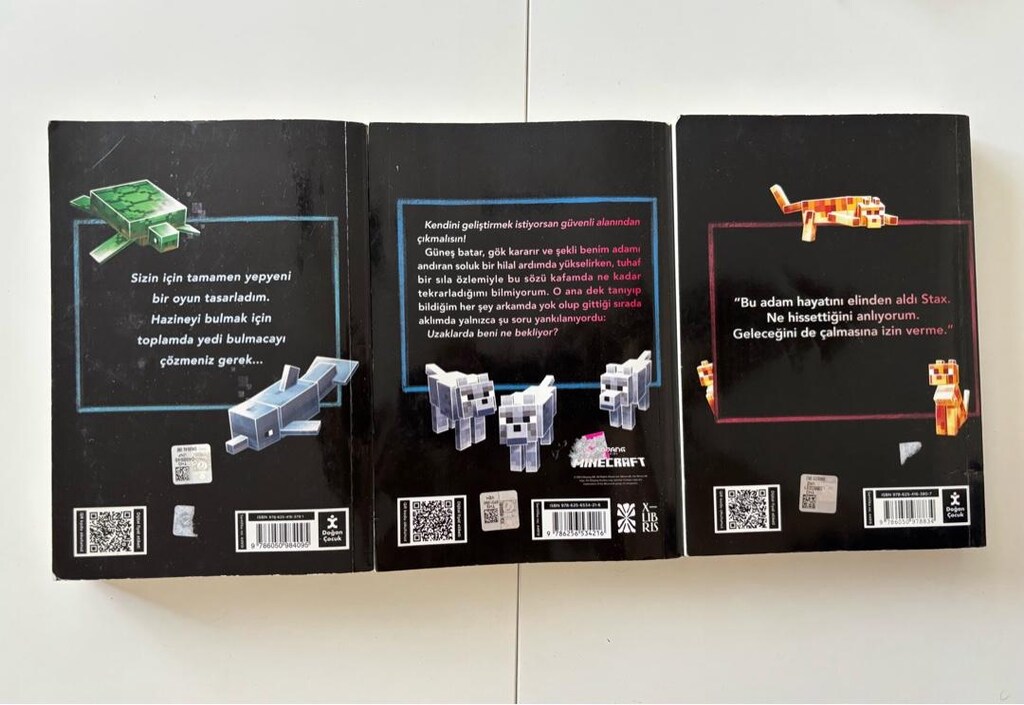 kitap minecraft roman serisi - 4