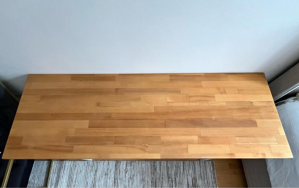 %100 Ladin Ağacından yapılmış 170x60 ahşap masa - 4