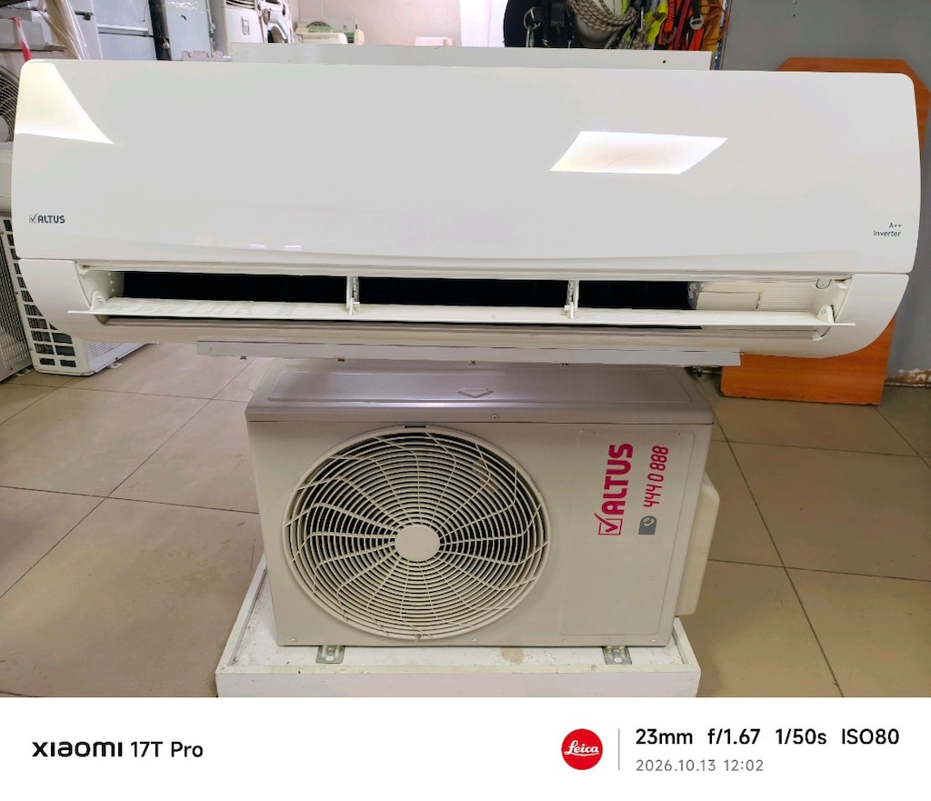 tertemiz Sıfırdan farksız klima Altus invertr 18.000btu 12lik fiyatına - 2