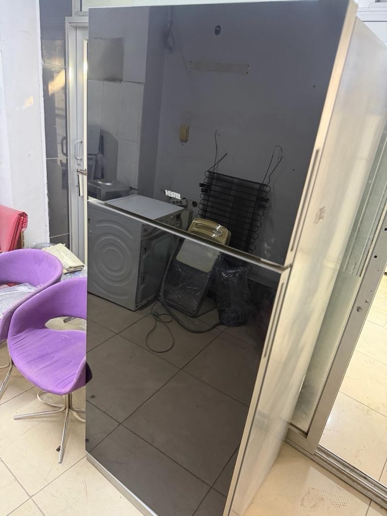 Buzdolabı Vestel A+++ siyah cam İnverter - 2