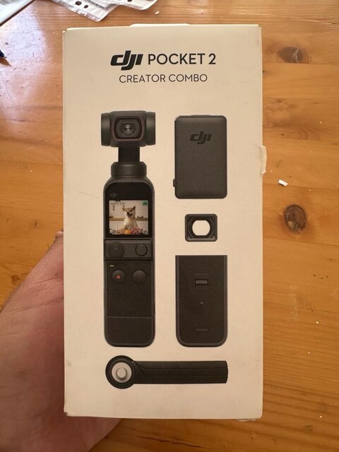 DJI POCKET 2 CREATER EDITION FULL KUTULU