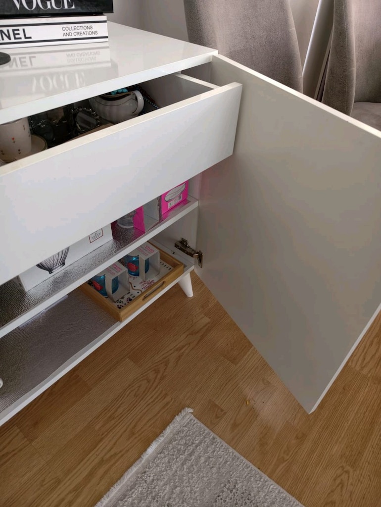 beyaz Yemek odası takımı - 5