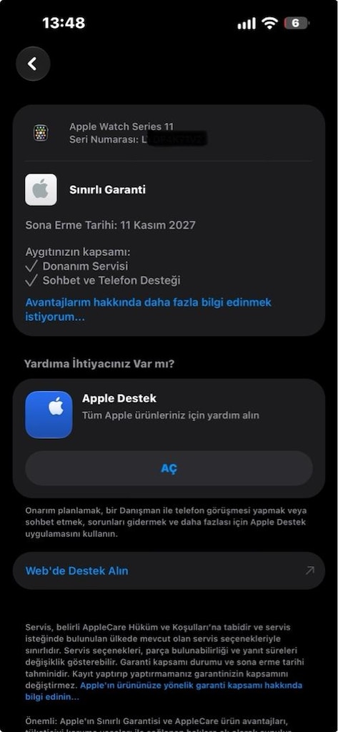 Apple Watch Seri 11 46 MM Gümüş - 7