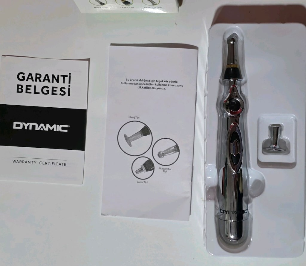 DYNAMIC akapunktur kalemi. Sıfır kutusunda. Videosunu izleyebilirsiniz - 10