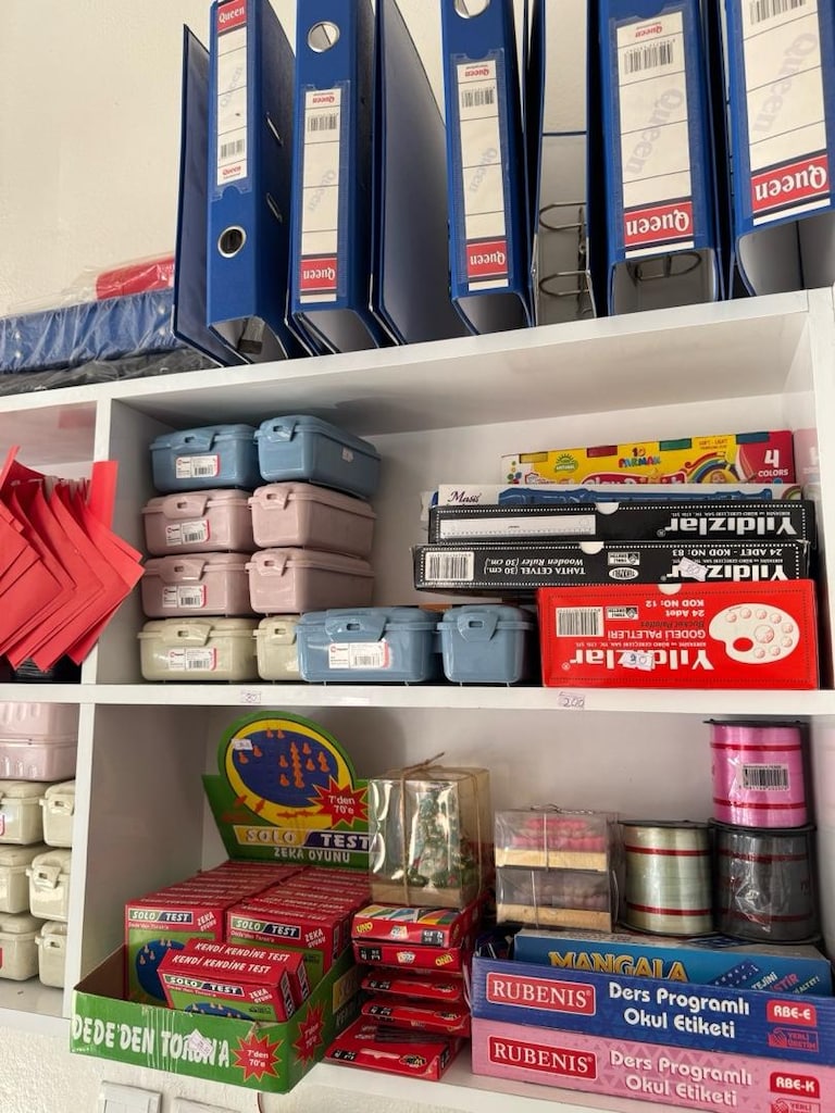 kırtasiye eşyaları uygun raf kitaplım dolap herşey satlık - 7