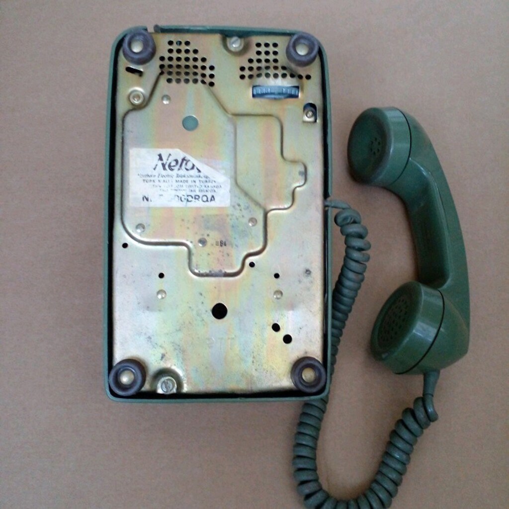 Eskilerden Temiz Netaş Çevirmeli Telefon - 80li Yıllar - 4