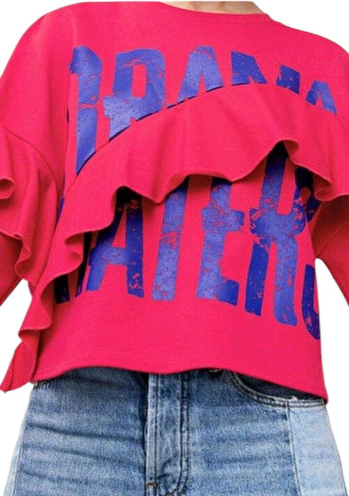 MANGO FUŞYA SWEATSHİRT - 3