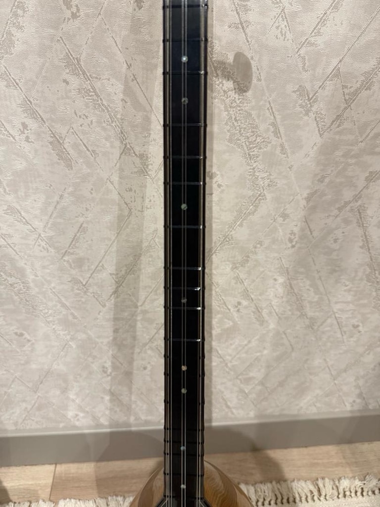 Yılmaz Saz evinden orijinal Solak Oyma Dut Bağlama - 7