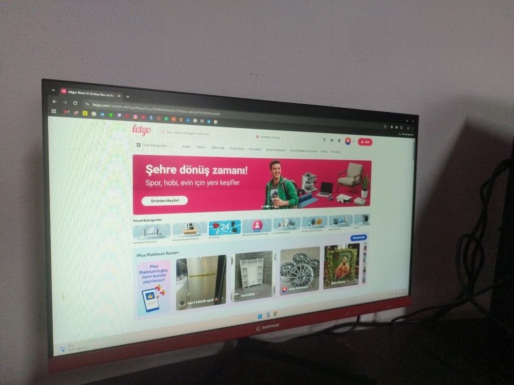7800x3d 9060xt tertemiz bir oyun bilgisayarı+monitör yalova içi elden - 8