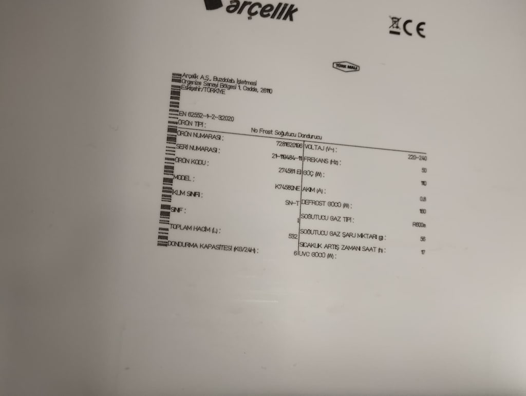 ARÇELİK BUZDOLABI / FIRIN-OCAK / TELEVİZYON 3Lü SET - 2