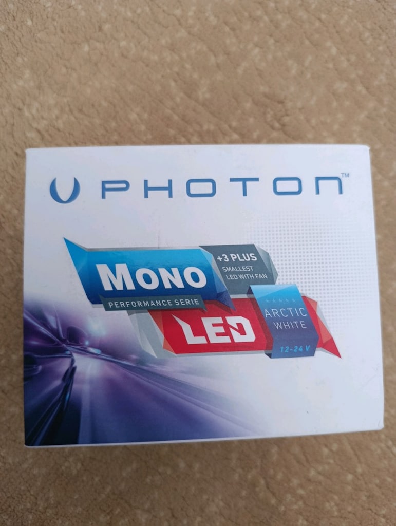 Photon Mono +3 Plus H7 LED Orijinal sıfır kutusunda - 2