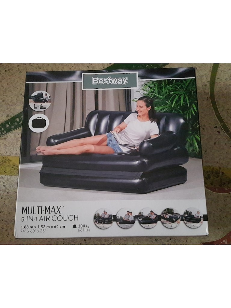 Bestway Çok Fonksiyonlu Şişme Koltuk - Siyah ( - 2