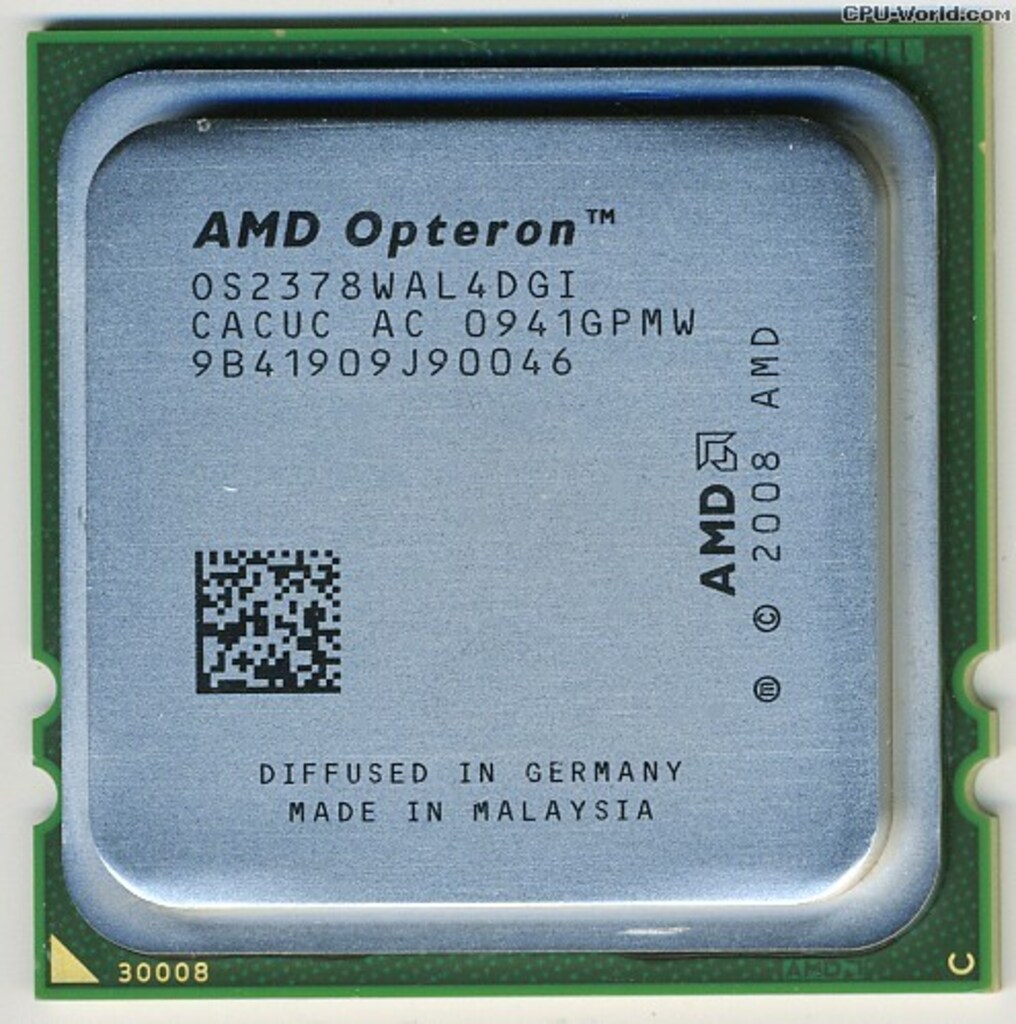 Sıfır AMD Opteron 2378 - Jelatini Açılmamış (NOS) - 3