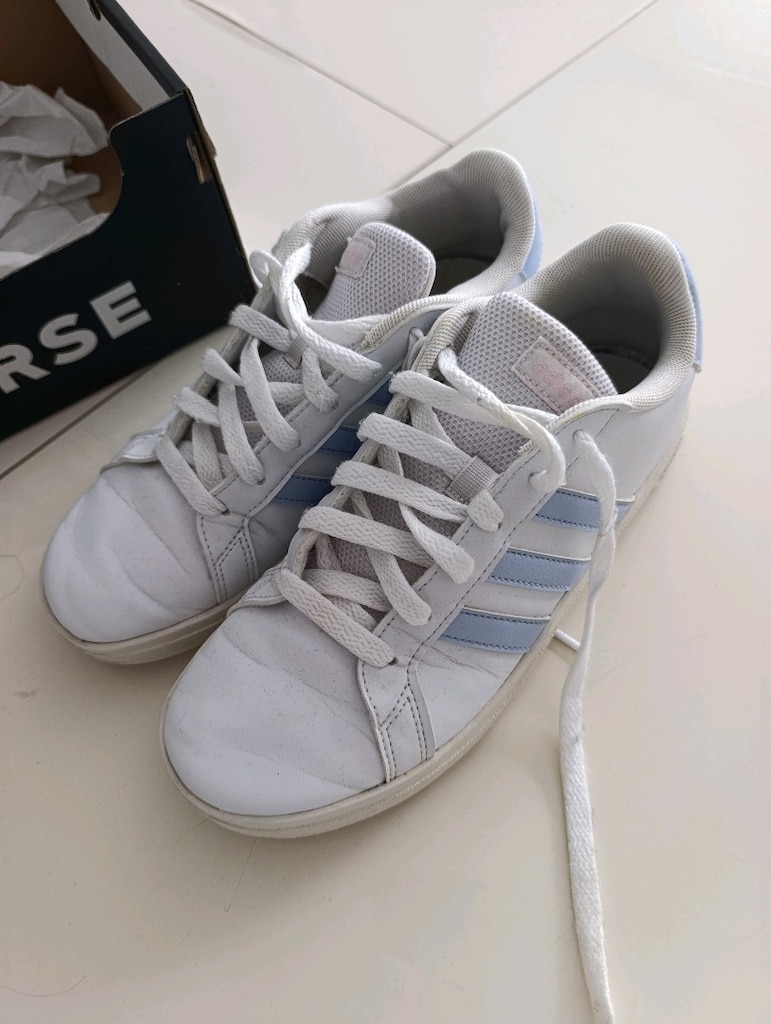 adidas grand court base 2 ayakkabı 37 numara - 2