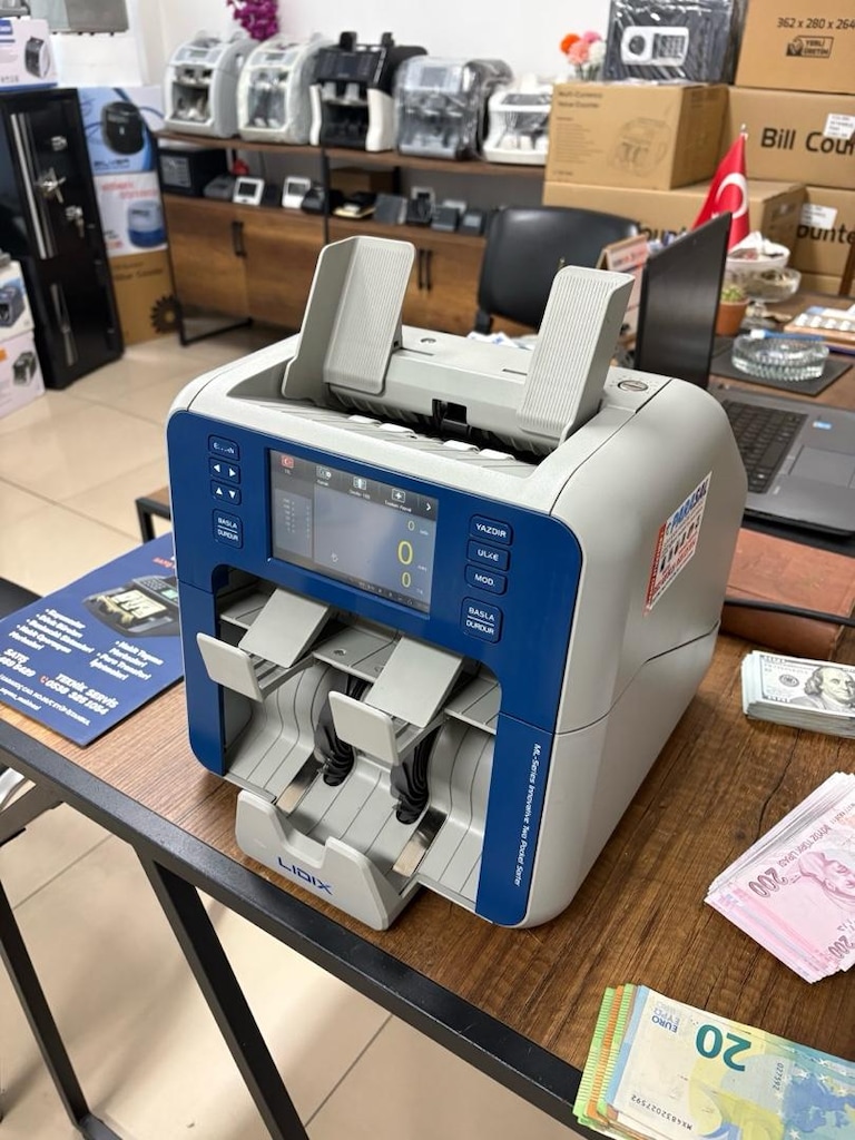 LİDİX ML-2V BANKA TIPI PROFESYONEL PARA SAYMA MAKINASI SERVİSİNDEN - 7